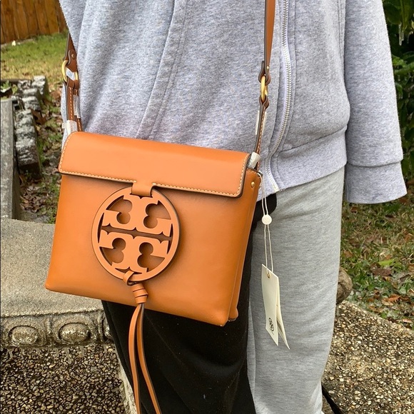 Tory Burch Miller Leather Crossbody Bag - Picture 9 of 16